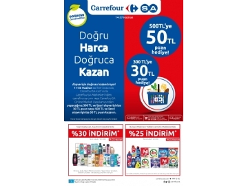 CarrefourSA 14 - 27 Haziran Katalou - 1