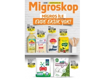 Migros 26 Austos - 8 Eyll Migroskop - 1