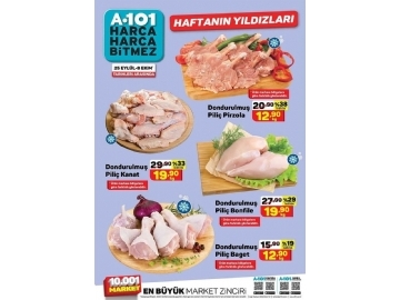 A101 25 Eyll - 1 Ekim Haftann Yldzlar - 3