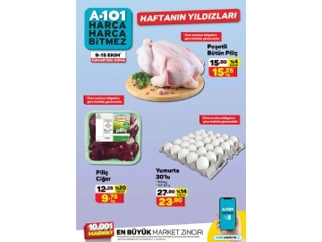 A101 9 - 15 Ekim Haftann Yldzlar - 4