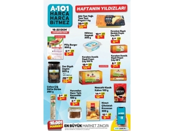 A101 16 - 22 Ekim Haftann Yldzlar - 9