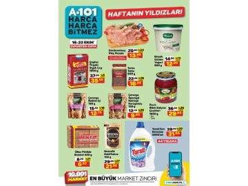 A101 16 - 22 Ekim Haftann Yldzlar - 2