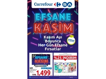 CarrefourSA 28 Ekim - 9 Kasm Efsane Kasm Katalou - 1
