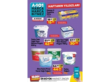 A101 8 - 14 Ocak Haftann Yldzlar - 3