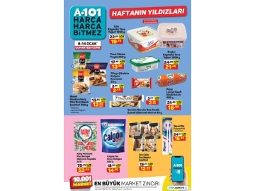 A101 8 - 14 Ocak Haftann Yldzlar - 1