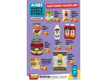 A101 15 - 21 Ocak Haftann Yldzlar - 2