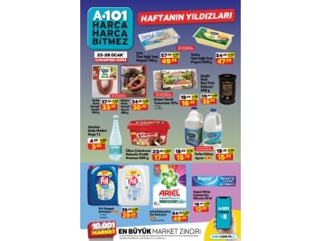 A101 22 - 28 Ocak Haftann Yldzlar - 1