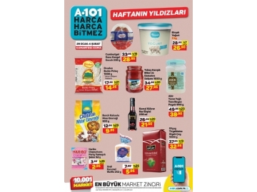 A101 29 Ocak - 4 ubat Haftann Yldzlar - 1