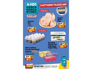 A101 19 - 25 ubat Haftann Yldzlar - 6