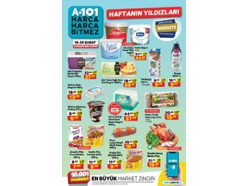 A101 19 - 25 ubat Haftann Yldzlar - 2