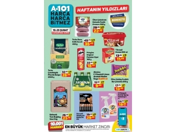 A101 19 - 25 ubat Haftann Yldzlar - 1