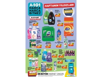 A101 19 - 25 Mart Haftann Yldzlar - 1