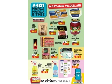 A101 26 Mart - 1 Nisan Haftann Yldzlar - 1