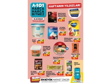 A101 16 - 22 Nisan Haftann Yldzlar - 1