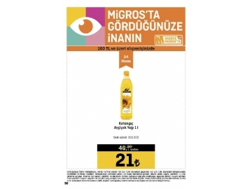 Migros 21 Nisan -11 Mays Migroskop - 50