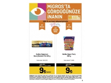 Migros 21 Nisan -11 Mays Migroskop - 100