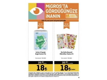 Migros 26 Mays - 8 Haziran Migroskop - 9