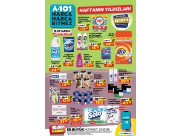 A101 18 - 24 Haziran Haftann Yldzlar - 2