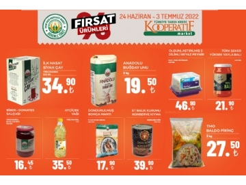 Kooperatif Market 24 Haziran - 3 TemmuZ Frsat rnleri