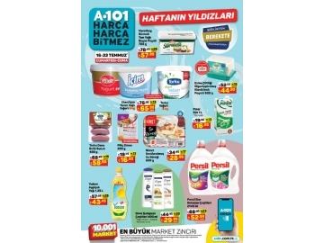 A101 16 - 22 Temmuz Haftann Yldzlar - 1