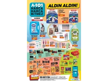 A101 13 Ekim Aldn Aldn - 9