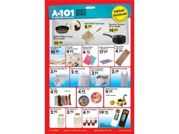 A101 1 Eylül 2011 Broşürü