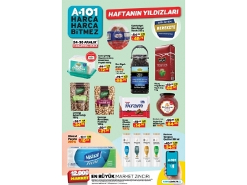 A101 24 - 30 Aralk Haftann Yldzlar - 1