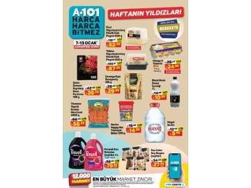 A101 7 - 13 Ocak Haftann Yldzlar - 1