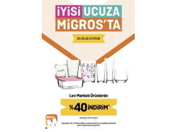 Migros 19 Ocak - 1 Şubat Migroskop Dergisi - 12
