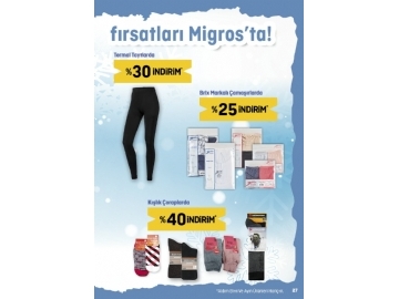 Migros 19 Ocak - 1 ubat Migroskop Dergisi - 108