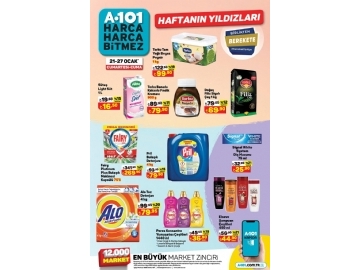 A101 21 - 27 Ocak Haftann Yldzlar - 1