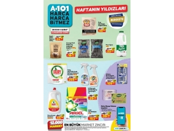 A101 28 Ocak - 3 ubat Haftann Yldzlar - 1