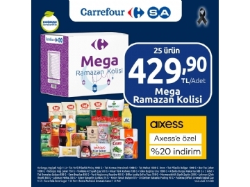 CarrefourSa Mega Ramazan Kolisi