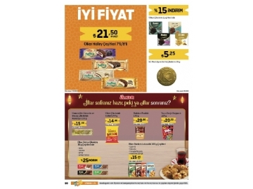 Migros 16  Mart - 5 Nisan Migroskop - 50