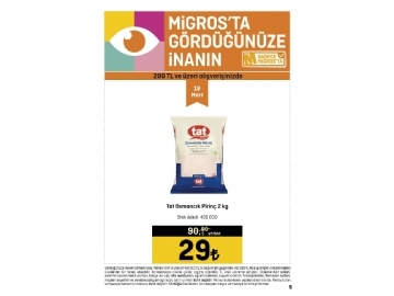 Migros 16  Mart - 5 Nisan Migroskop - 6