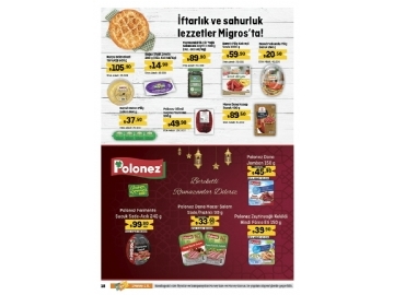 Migros 16  Mart - 5 Nisan Migroskop - 18