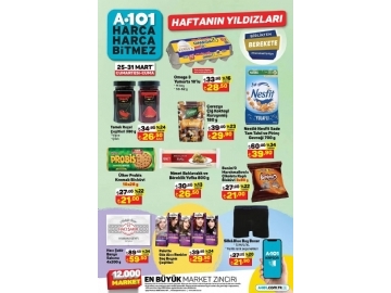 A101 25 - 31 Mart Haftann Yldzlar - 1