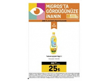 Migros 6 - 19 Nisan ndirimleri - 99