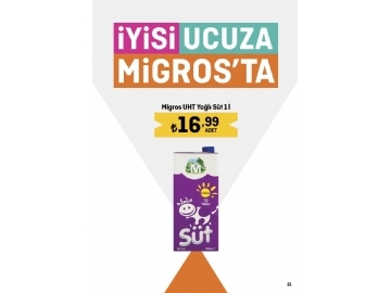 Migros 20 Nisan - 3 Mays Migroskop - 21