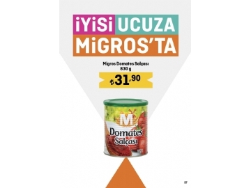 Migros 20 Nisan - 3 Mays Migroskop - 27