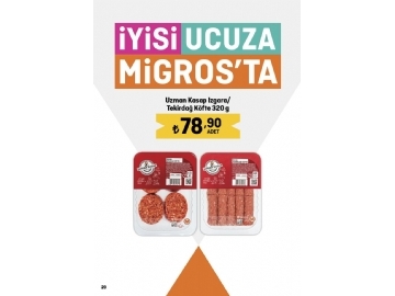 Migros 20 Nisan - 3 Mays Migroskop - 20