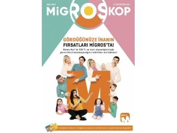 Migros 17 - 30 Austos Migroskop - 1