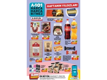 A101 9 - 15 Eyll Haftann Yldzlar - 1