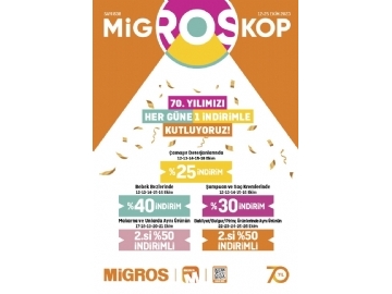 Migros 70. Yl ndirimleri - 1