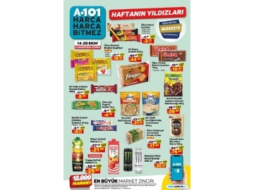 A101 14 - 20 Ekim Haftann Yldzlar - 2