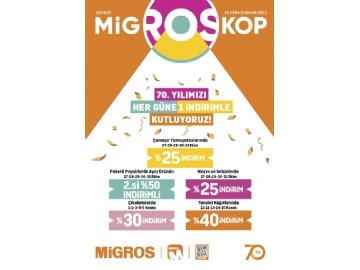 Migros 26 Ekim - 15 Kasm Migroskop - 1