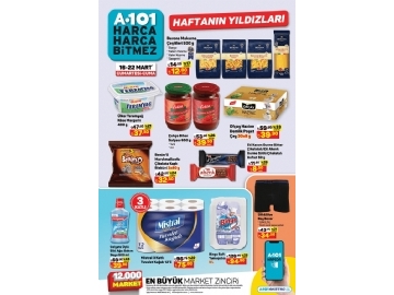 A101 16 - 22 Mart Haftann Yldzlar - 1