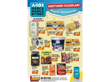 A101 16 - 22 Mart Haftann Yldzlar - 2