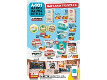 A101 8 - 14 Haziran Haftann Yldzlar - 2