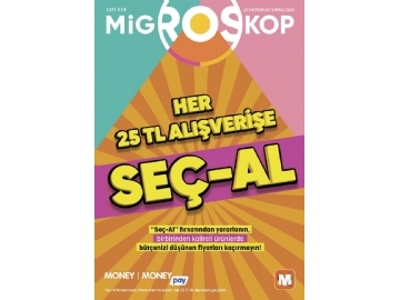 Migros 27 Haziran - 10 Temmuz Migroskop - 1